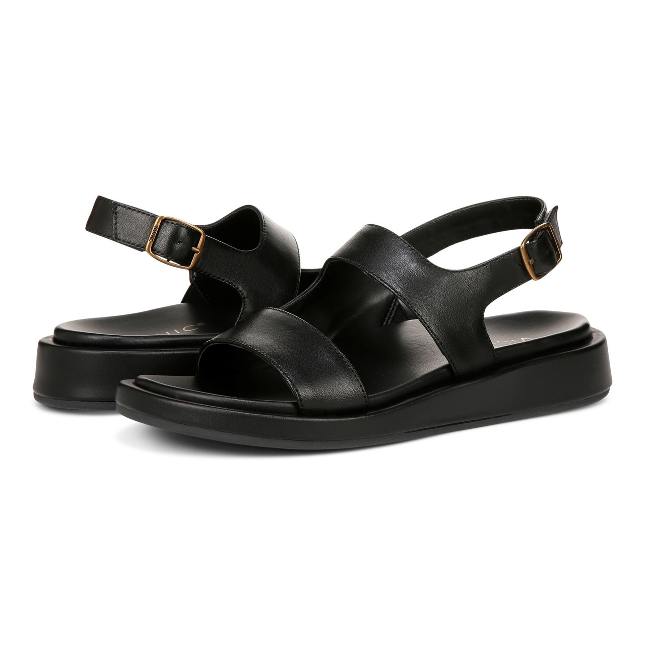 Women vegan sandals, open sandale: Lidia Black