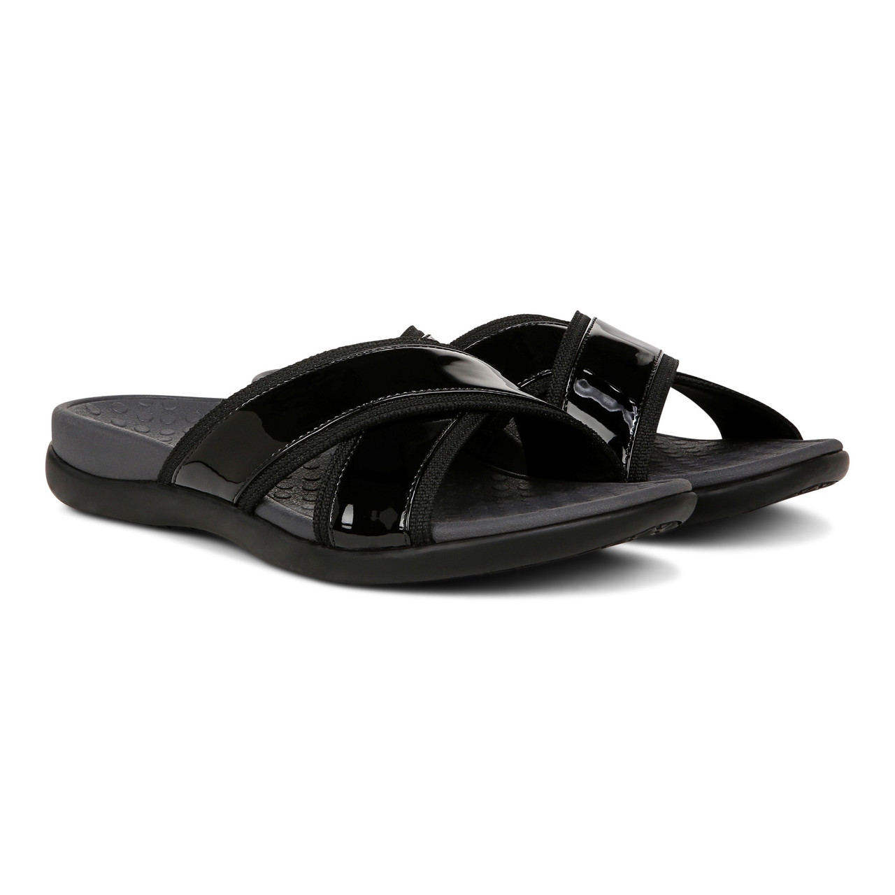 Walkaroo Men Cross Strap Slide Sandals - W5687 S Brown – Walkaroo Footwear