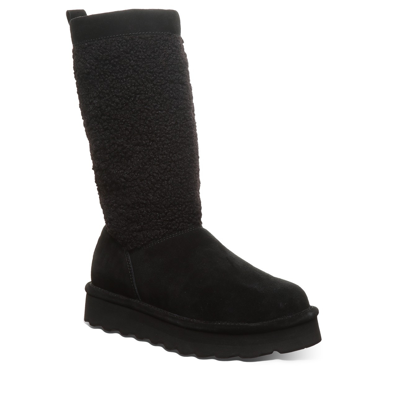 Bearpaw Snuggle Murphy Platform Lo Women's Boots - 3302W | Cozy