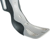 Aluminum piece provides additional 10-15 degree stretch on top of the standard 85-90 degree positioning.