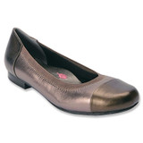 Ros Hommerson Rebecca - Women's - Cushioned Slip On Flat - Pwtr Lea/Pat