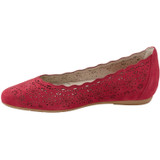 Earthies Lindi - Women's Stepin - Bright Red - inside