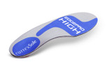 CurrexSole EdgePro Insoles for Ski, Hiking, Golf - High Arch - Blue