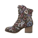 Bearpaw 2156W  Topaz Black Tapestry 004 - Black Print - Side View