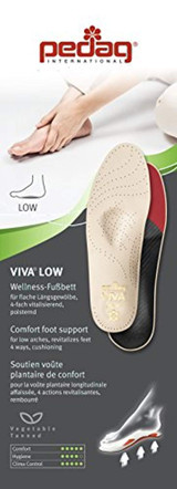 Pedag VIVA Orthotic Insole for Low / Medium / High Arches - Free Shipping