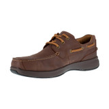 Florsheim Work Bayside Men's Steel Toe Dress Lace-up Shoe - Brown - Other Profile View