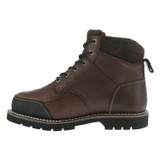 Iron Age Dozer IA0163 Men's 6" Internal Met Guard Steel Toe Work Boot - Brown - Side View