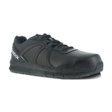 Reebok Work Women's Guide Industrial Soft Toe Shoe - Black - Profile View