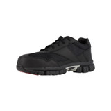 Reebok Work Women's Ketia Comp Toe Work Shoe - Black with Silver Trim - Other Profile View