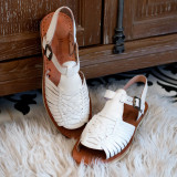 Bearpaw GLORIA Women's Sandals - 2661W - White - lifestyle view White
