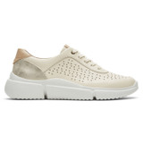 Cobb Hill Juna Women's Perforated Comfort Sneaker - Vanilla - Side