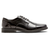 Rockport Taylor Waterproof Cap Toe Men's Oxford Dress Shoe - Black - Side
