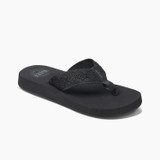 Reef Sandy Women's Sandals - Black/black - Side