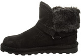 Bearpaw Konnie Women's Leather, Faux Fur Boots - 2777W - Black