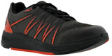 Drew Player - Men's - Black/Red Mesh Combo - Angle