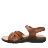 Strole Delos - Women's Supportive Healthy Walking Sandal Strole- 220 - Hickory - Side View