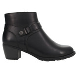 Propet Women's Topaz Ankle Boots - Black - Outer Side