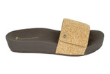 Revitalign Breezy Deluxe Women's Orthotic Slide Sandal - Cork 2