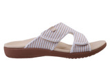 Spenco Kholo Stripe Women's Slip-on Sandal - Desert Tan - Profile