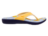 Spenco Yumi Blume Women's Orthotic Thong Sandal - Yellow - Profile