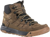 Oboz Men's Burke Mid Waterproof Chukka - Dark Earth Angle main