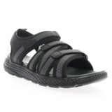 Propet TravelActiv Adventure Women's Walking Sandal - Black - angle main