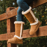 Bearpaw KENDALL Women's Boots - 2938W - Hickory - lifestyle view Hickory