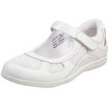 Drew Delite - White Calf/White Mesh Mary Jane Women Shoes - 14373 ...