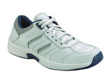 OrthoFeet Pacific Palisades Men's Sneakers - White - Angle Main