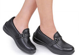 OrthoFeet Chelsea Women's Dress - Black - 2