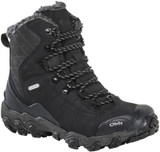 Oboz Bridger 7 Inch Insulated Women's Waterproof Hiker - Black Angle main