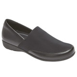 Aravon Abbey A Line Women's Slip-on - Black - Angle Aravon Abbey A Line Women's Slip-on - Black - Angle