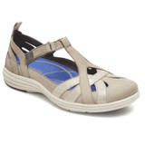 Aravon Beaumont Fisherman - Women's Sandal - Stone - Angle Aravon Beaumont Fisherman - Women's Sandal - Stone - Angle