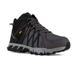 Reebok Work Men's Trailgrip Work Alloy Toe Shoe - Grey and Black - Profile View