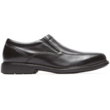 Rockport Charles Road Slip On - Men's Dress Shoe - Black - Side