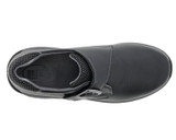 Drew Tempo Women's Walking Shoe - Black Leather - Top View