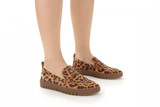 Vionic Uptown - Women's Orthotic Loafer - More Colors - Tan Leopard - Lifestyle Cherry Jubilee