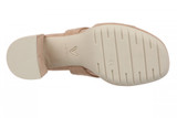 Vionic Bolinas Women's Comfortable Strappy Block-Heel Sandal with Orthotic Arch Support - Rugby Tan - Lifestyle Black