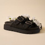 Bearpaw ETERNAL Women's Sandals - 3262W - Black - lifestyle view Black