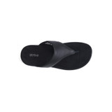 Strive Antibes Women's Orthotic Toe Post Sandals - Black Ii - Overhead