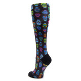 Alegria Compression Socks Comfort Arch Support Unisex Compression Socks - Sugar Skulls Socks - 2