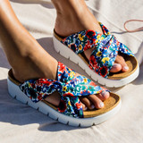 Alegria Rylie Comfort Arch Support Women's Slide Sandal - Primary Party - 2