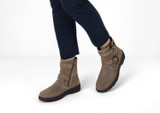 Orthofeet Shania Supportive Comfort Women's Boots - Brown - Lifestyle View - 2 Brown