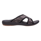 Revitalign Brook Orthotic Support Slide - Black - Product View - 1