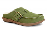 Revitalign Siesta Snug Supportive Slip-On Women's Shoes - Olive - Product View - 2