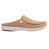 Spenco Siesta Slide Nubuck Cushioned Support Men's Shoes - Almond Buff - Product View - 1