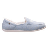 Spenco Heavenly Women's Comfort & Support Slippers - Light Blue Stars - Product View - 1