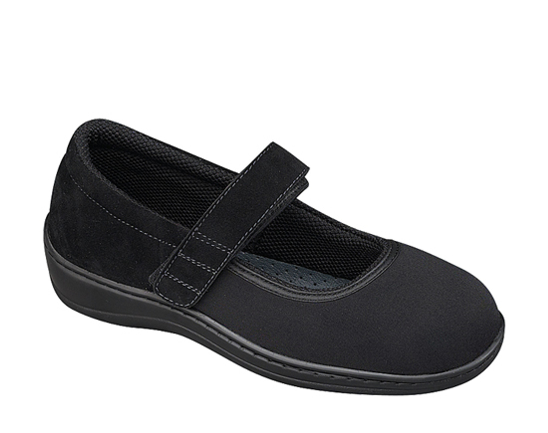 Orthofeet Women's Stretchable Mary Janes - Free Shipping