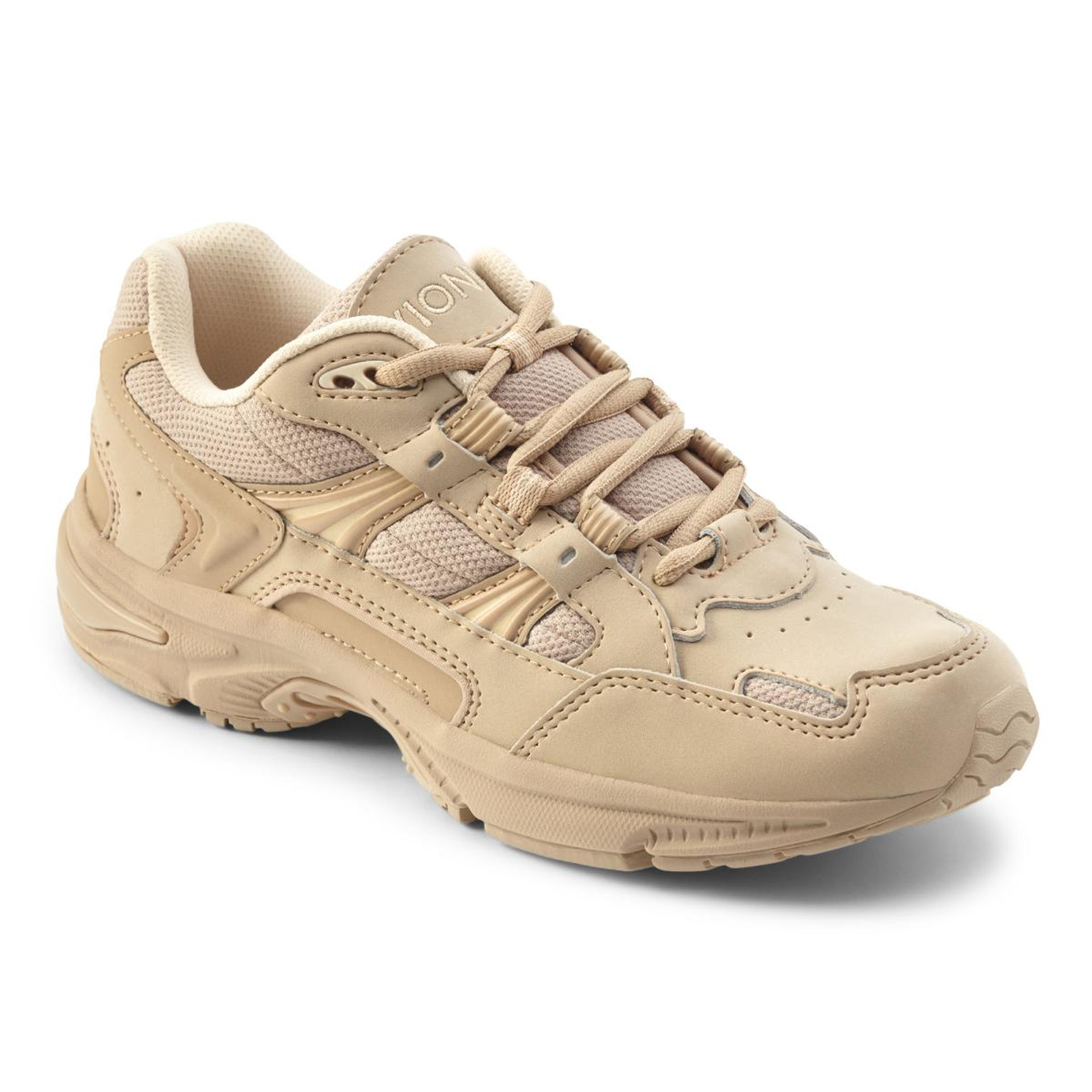 Vionic Walker Women's Plantar Fasciitis Shoe Taupe Orthaheel