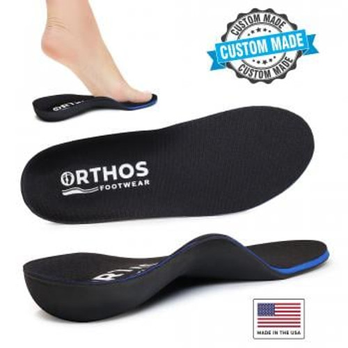 ORTHOS Custom Arch Supports -	 Sports Orthotics with Foam Sports-Orthotics Sports-Impact Active Orthotics Active-Plus Orthotics Dress Shoe Orthotics Golden Heel-to-Toe
